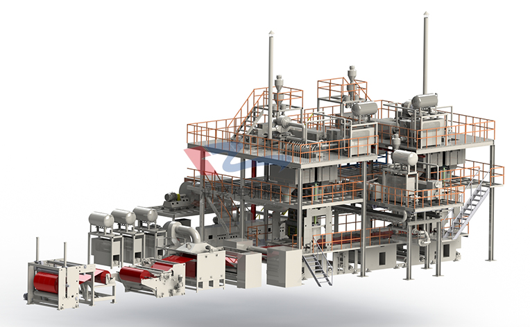 SMS纺熔非织造布生产线，SMS纺熔非织造布生产线应用，SMS纺熔非织造布生产线发展趋势 